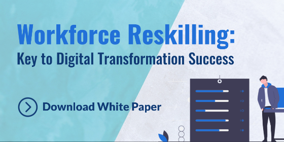 Download SkyHive's white paper to learn how to maximize automation's ROI by reskilling the workforce. 